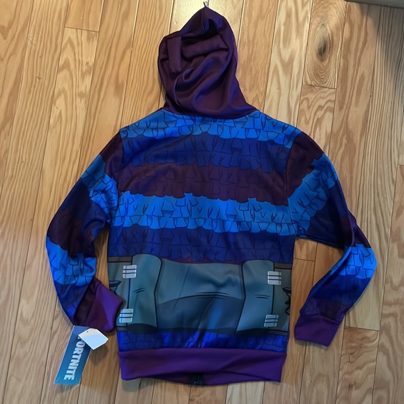 NEW Fortnite sweatshirt hoodie costume- Sz M - Picture 5 of 6